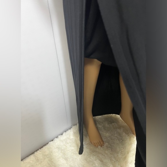 Lysse Lined Shaper Layered Maxi Dress Black Large - Picture 6 of 10